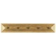 Natural Oak Wall Mounted Coat Hanger