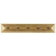 Natural Oak Wall Mounted Coat Hanger