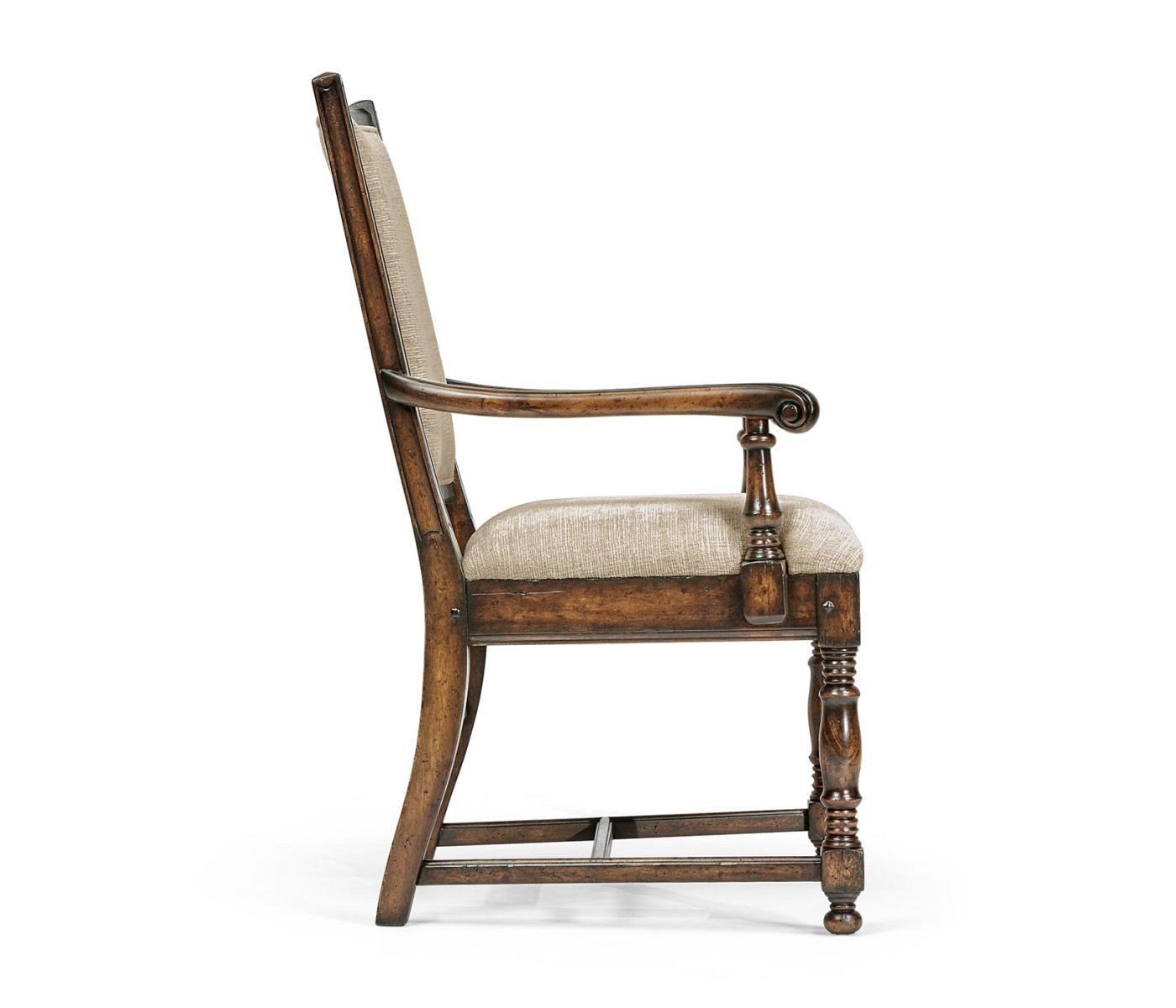 Distressed Country Golden Ale Arm Chair