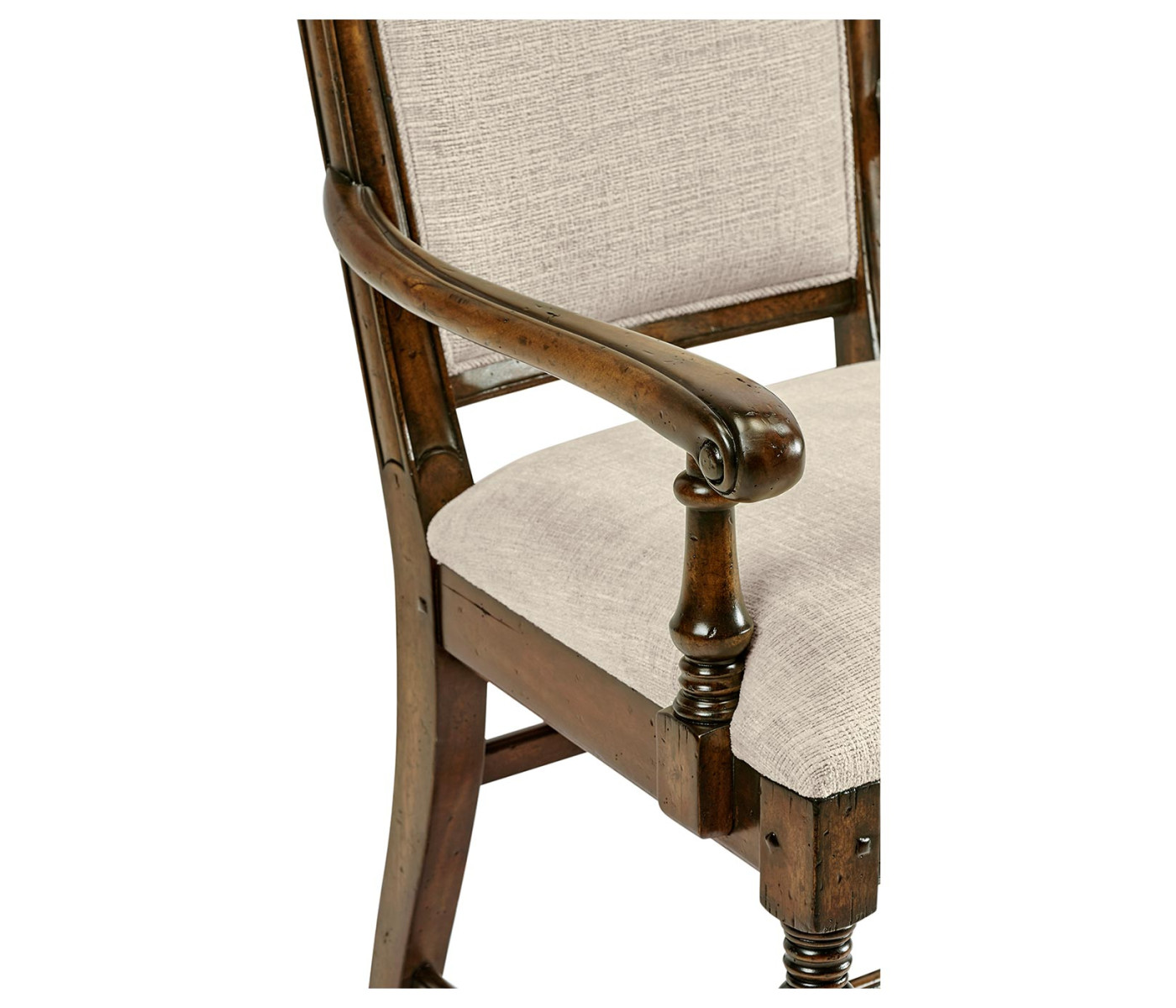 Distressed Country Golden Ale Arm Chair