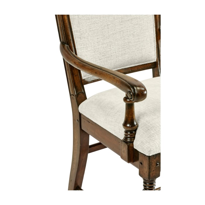 Distressed Country Golden Ale Arm Chair