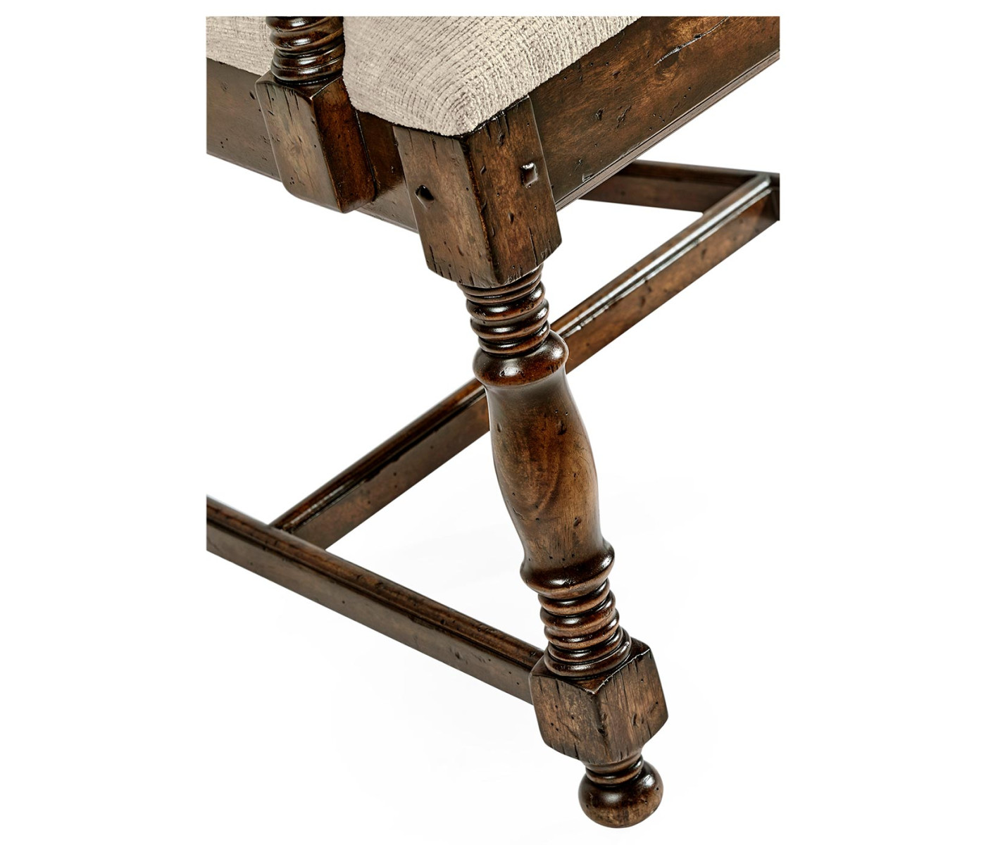 Distressed Country Golden Ale Arm Chair