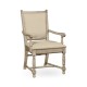 Distressed Grey Oak Country Arm Chair