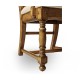 Distressed Light Brown Chestnut Country Arm Chair