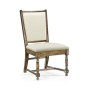 Distressed Country Medium Driftwood Side Chair