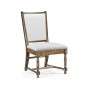 Distressed Country Medium Driftwood Side Chair