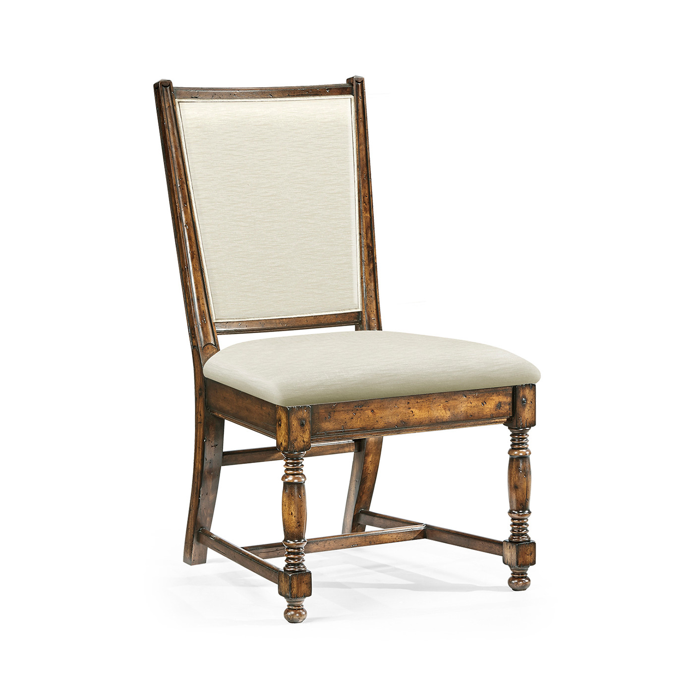 Distressed Country Golden Ale Side Chair