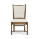 Distressed Country Golden Ale Side Chair