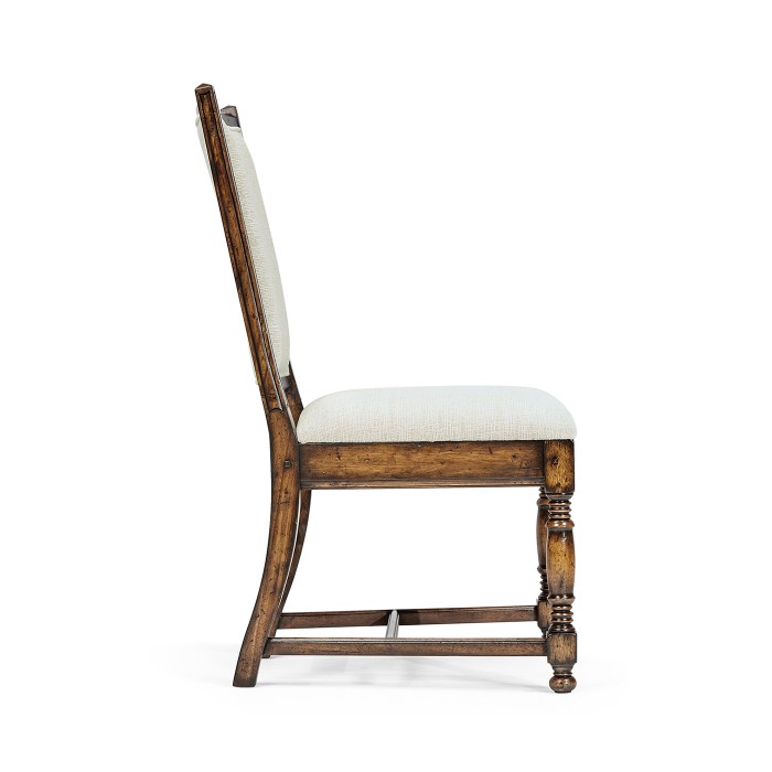Distressed Country Golden Ale Side Chair