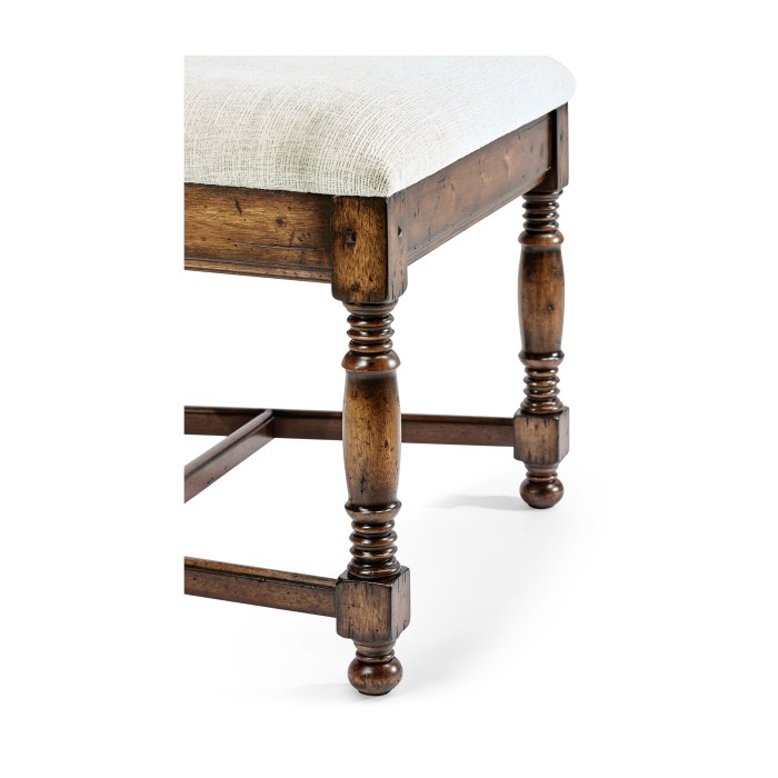 Distressed Country Golden Ale Side Chair