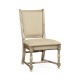 Distressed Grey Oak Country Side Chair