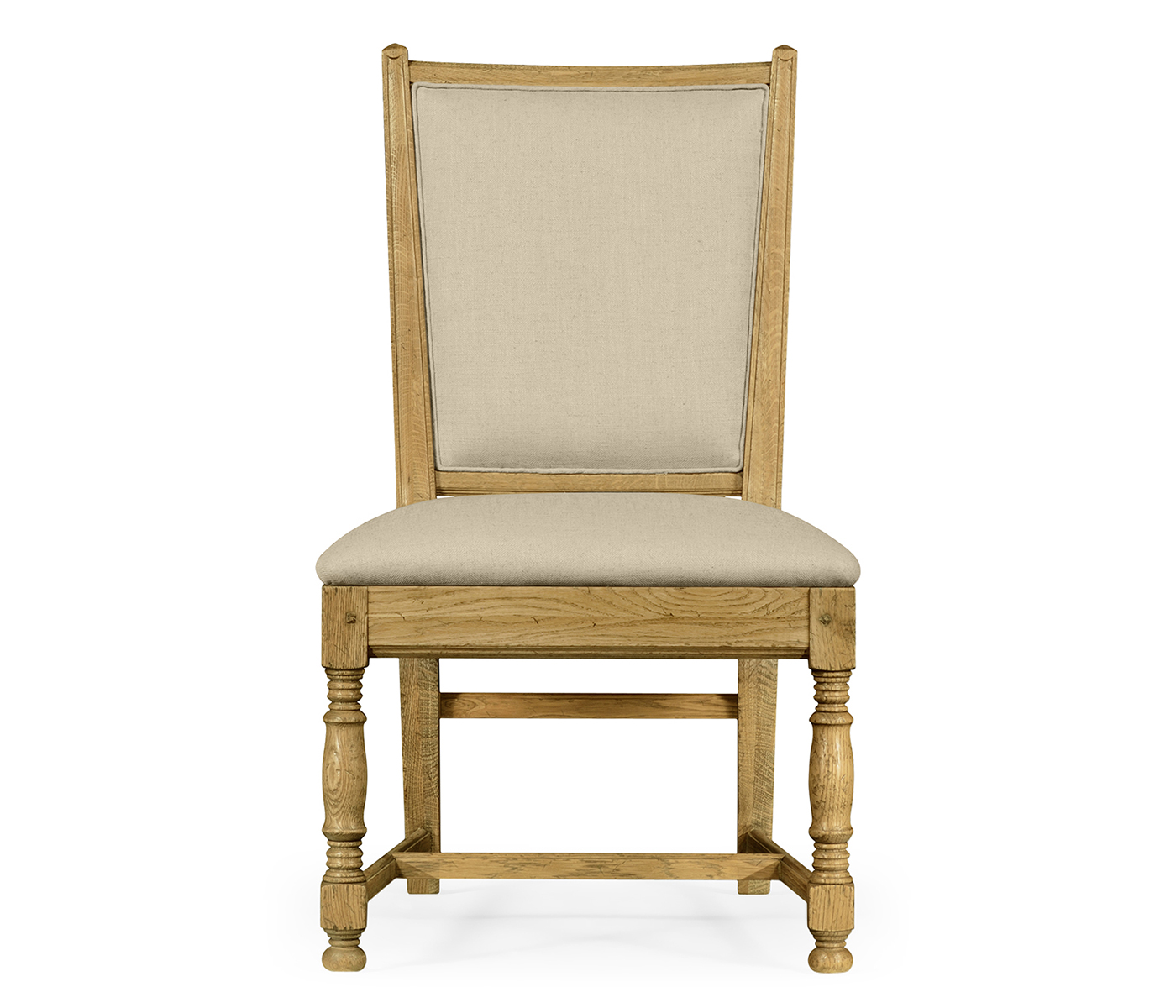 Distressed Natural Oak Country Side Chair