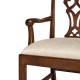 Buckingham Chippendale Antique Mahogany Arm Chair