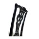 Spark Chippendale Black Side Chair
