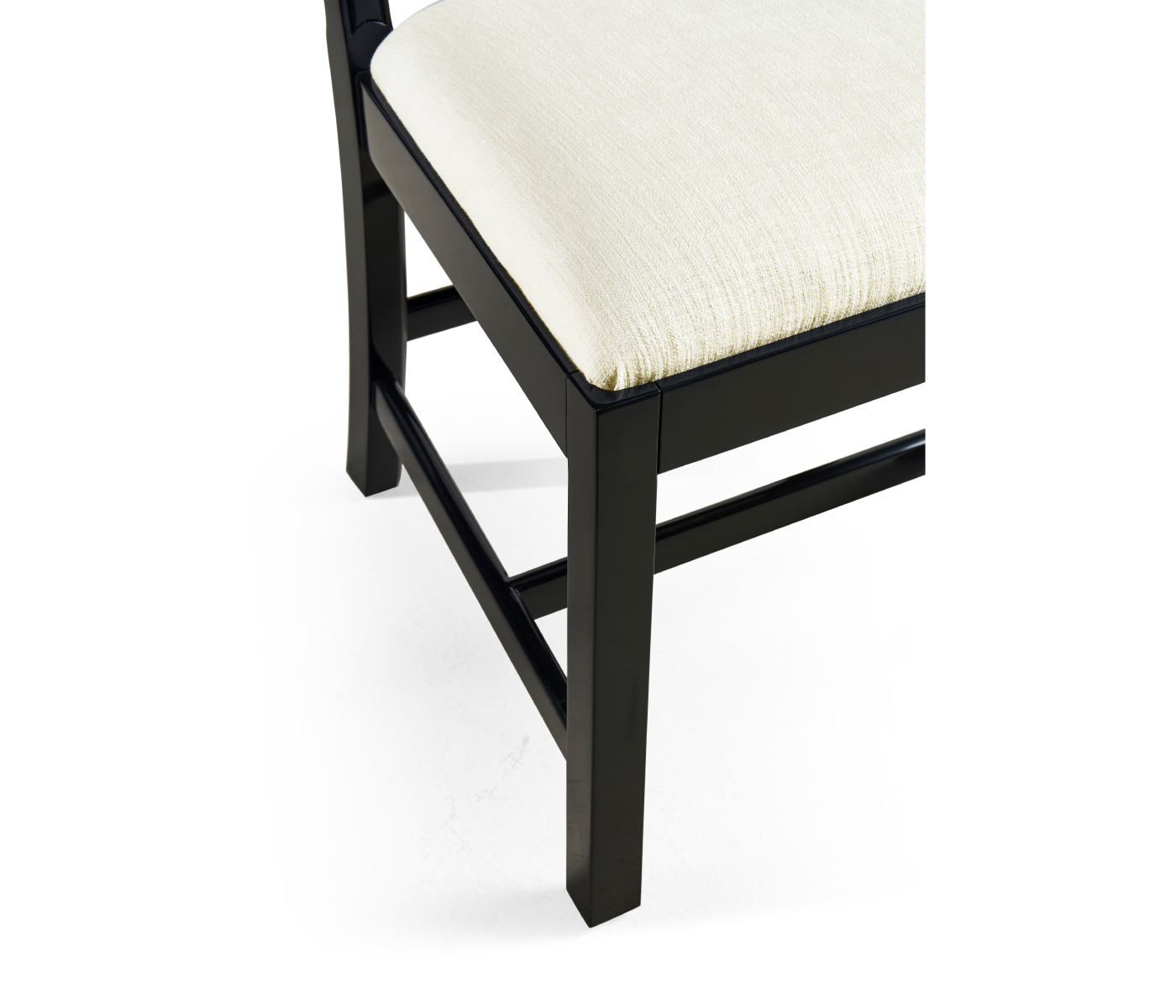 Spark Chippendale Black Side Chair