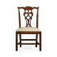 Buckingham Chippendale Antique Mahogany Side Chair