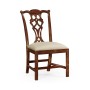 Buckingham Chippendale Antique Mahogany Side Chair