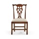 Buckingham Chippendale Antique Mahogany Side Chair