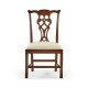 Buckingham Chippendale Antique Mahogany Side Chair