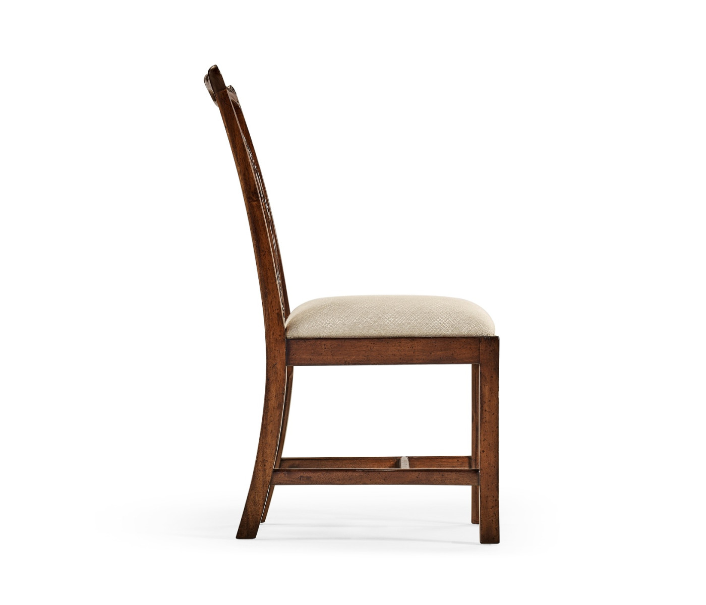 Buckingham Chippendale Antique Mahogany Side Chair