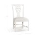 Spark Chippendale White Side Chair