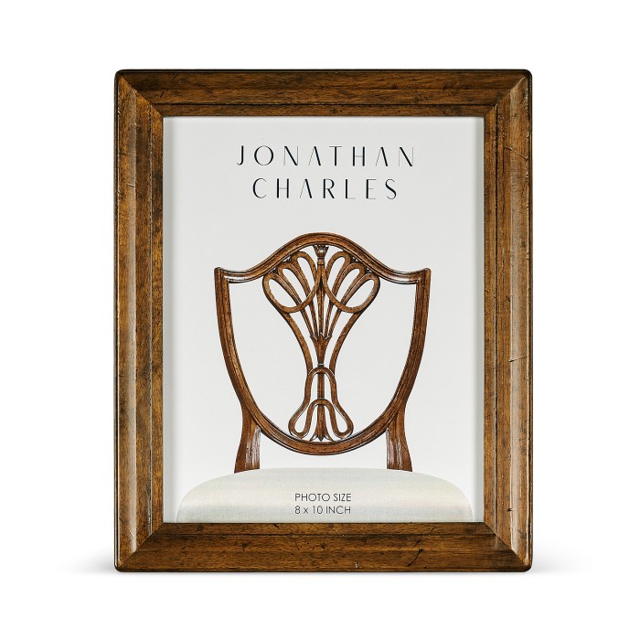 Concave Moulding Walnut Picture Frame (8