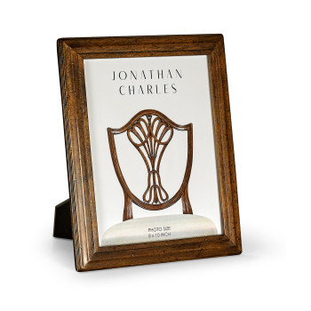 Concave Moulding Walnut Picture Frame (8