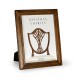 Concave Moulding Walnut Picture Frame (8