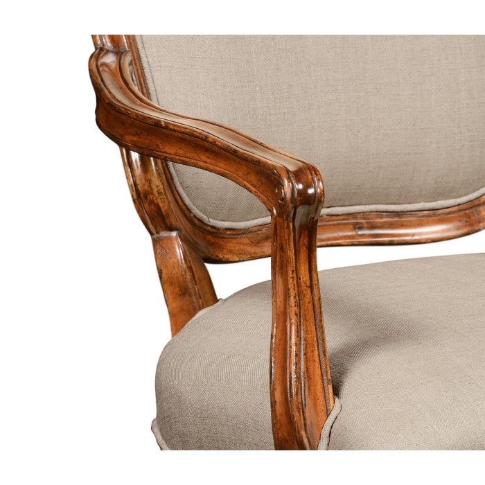 Walnut Arm Chair
