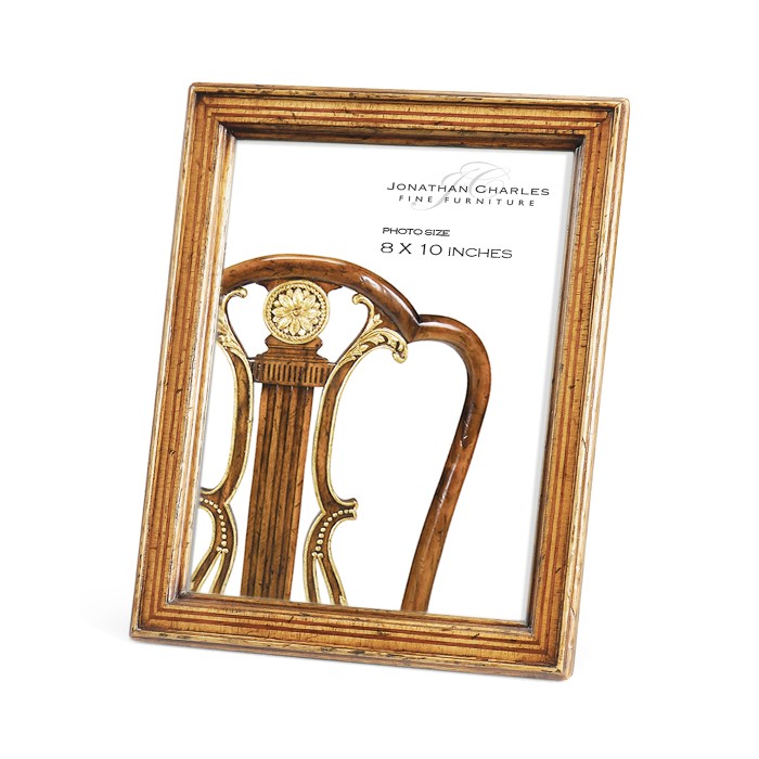 Satinwood Ribbed Picture Frame (8