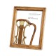 Satinwood Ribbed Picture Frame (8