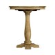 Round Natural Oak Bar Table 36