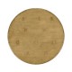 Round Natural Oak Bar Table 36