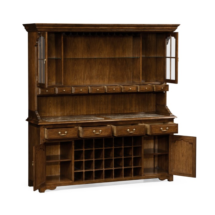 Walnut Dresser for Drinks Storage