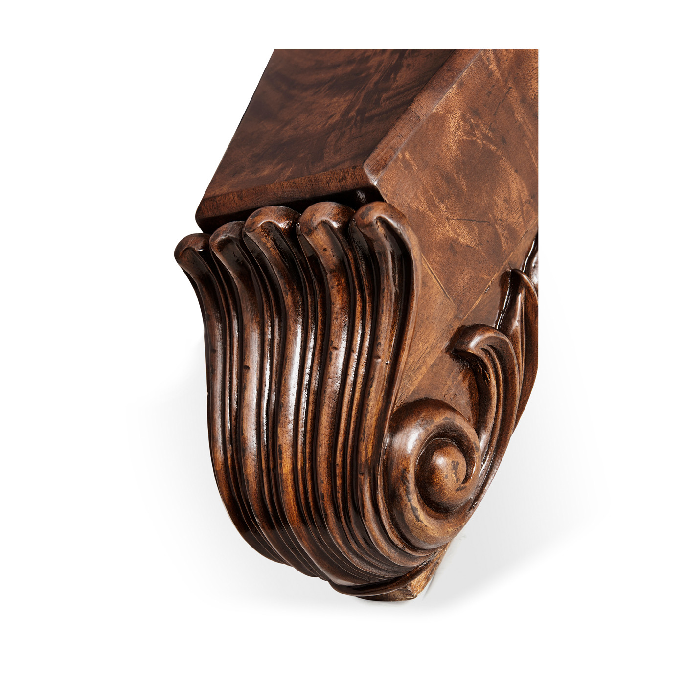 Mahogany Round Poker Table