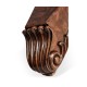 Mahogany Round Poker Table