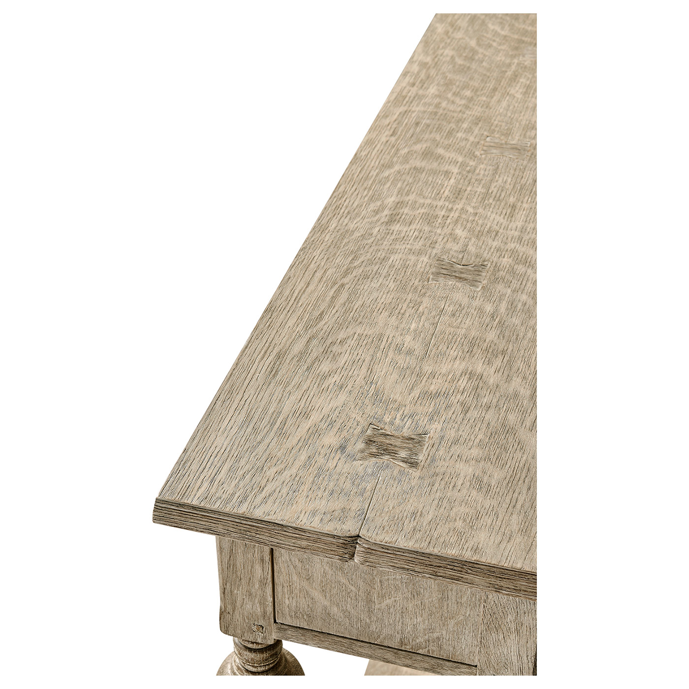 Elizabethan Style Dark Oak Console Small