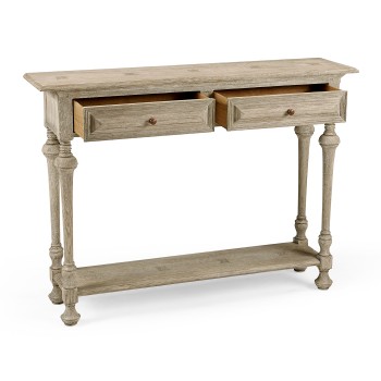 Elizabethan Style Dark Oak Console Small
