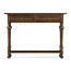 Small Elizabethan Style Dark Oak Console