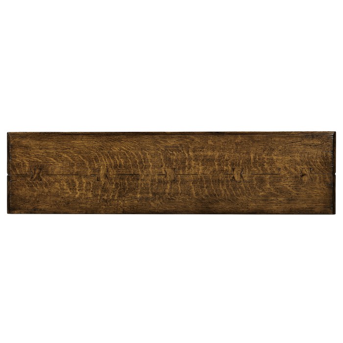 Small Elizabethan Style Dark Oak Console