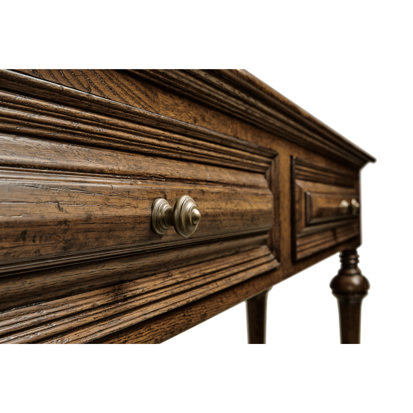Small Elizabethan Style Dark Oak Console