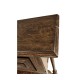 Small Elizabethan Style Dark Oak Console