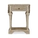 Elizabethan Style Grey Oak Pembroke Table