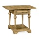 Elizabethan Style Natural Oak Pembroke Table