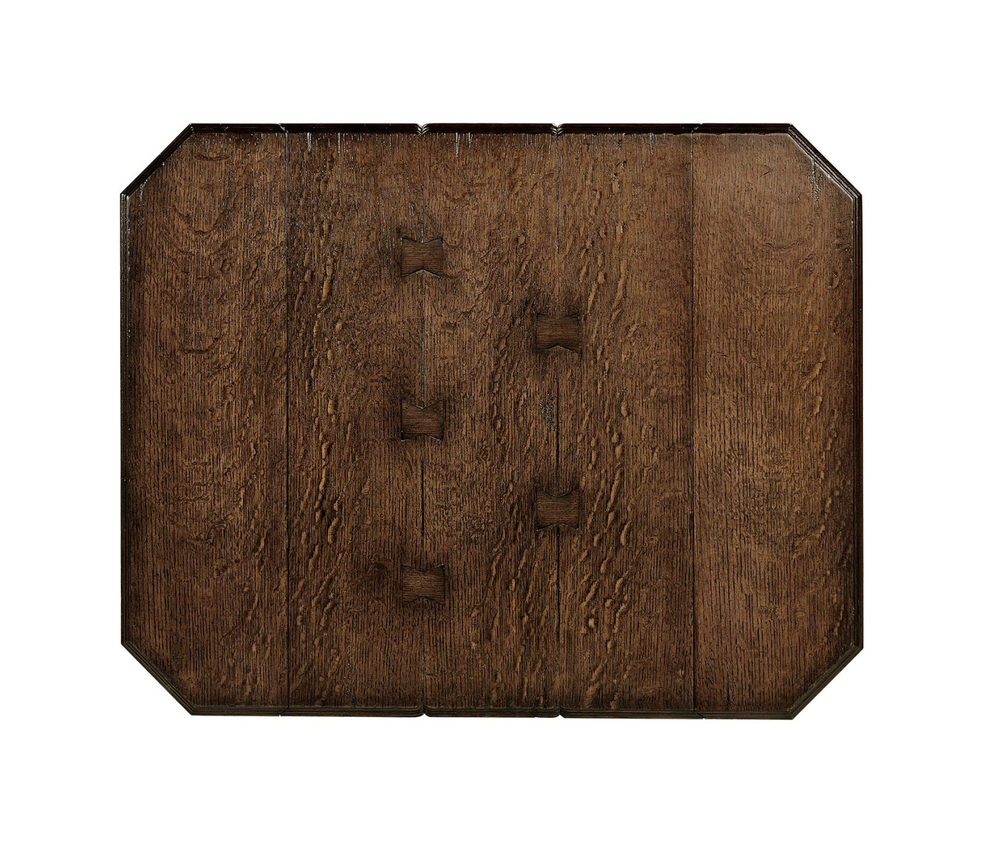 Elizabethan Style Dark Oak Pembroke Table