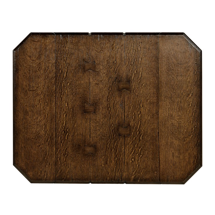 Elizabethan Style Dark Oak Pembroke Table