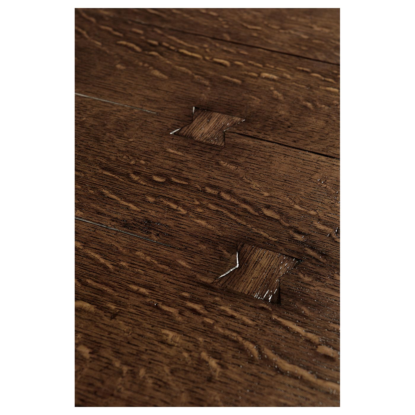 Elizabethan Style Dark Oak Pembroke Table