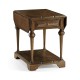 Elizabethan Style Dark Oak Pembroke Table