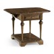 Elizabethan Style Dark Oak Pembroke Table
