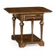 Elizabethan Style Brown Oak Pembroke Table